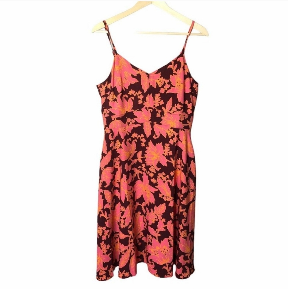 Loft Outlet Floral Spaghetti Strap Dress 12